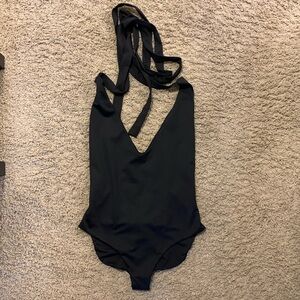 Londre The Multi-way Black One-Piece Bathing Suit